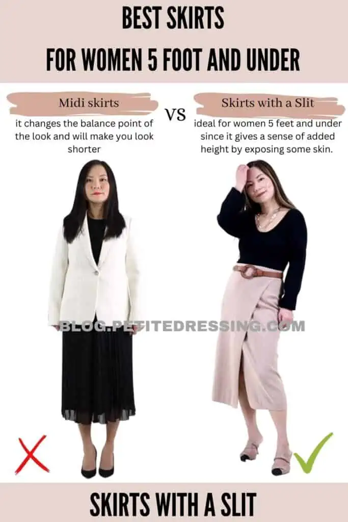 Skirts with a Slit-2