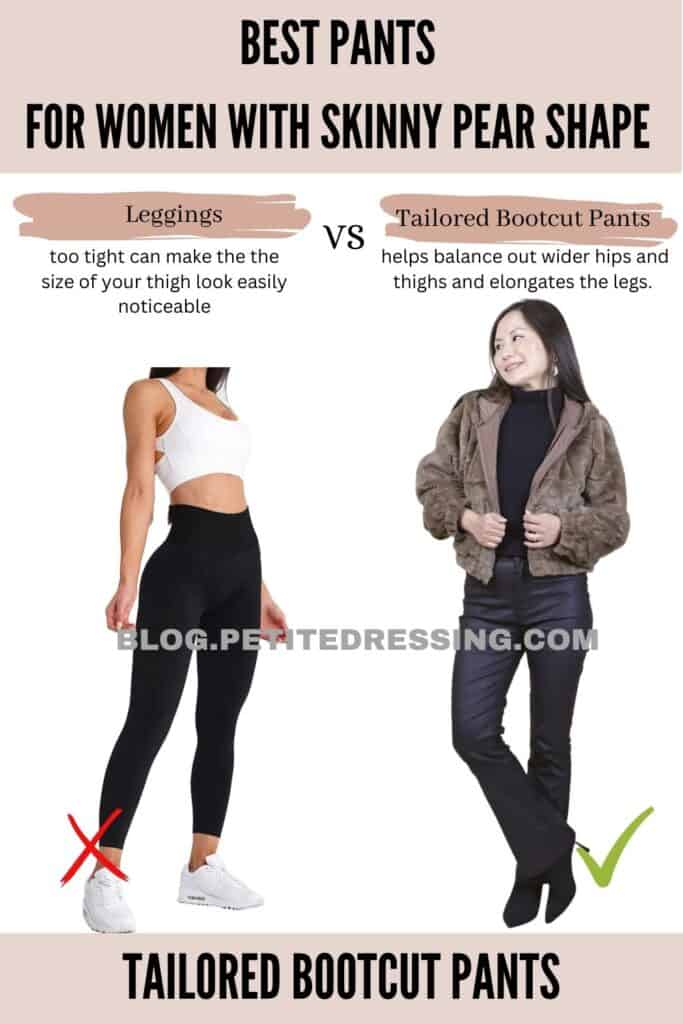 Tailored Bootcut Pants
