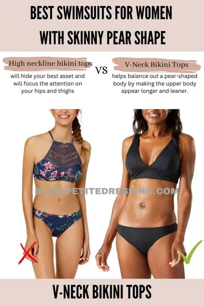 V-Neck Bikini Tops-1