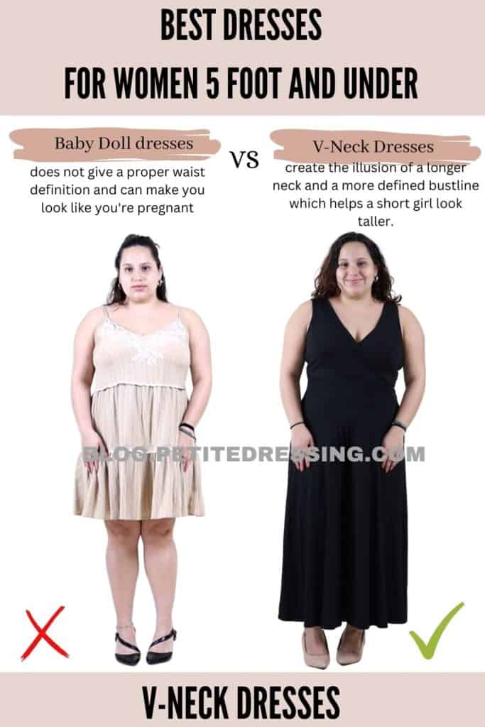 V-Neck Dresses