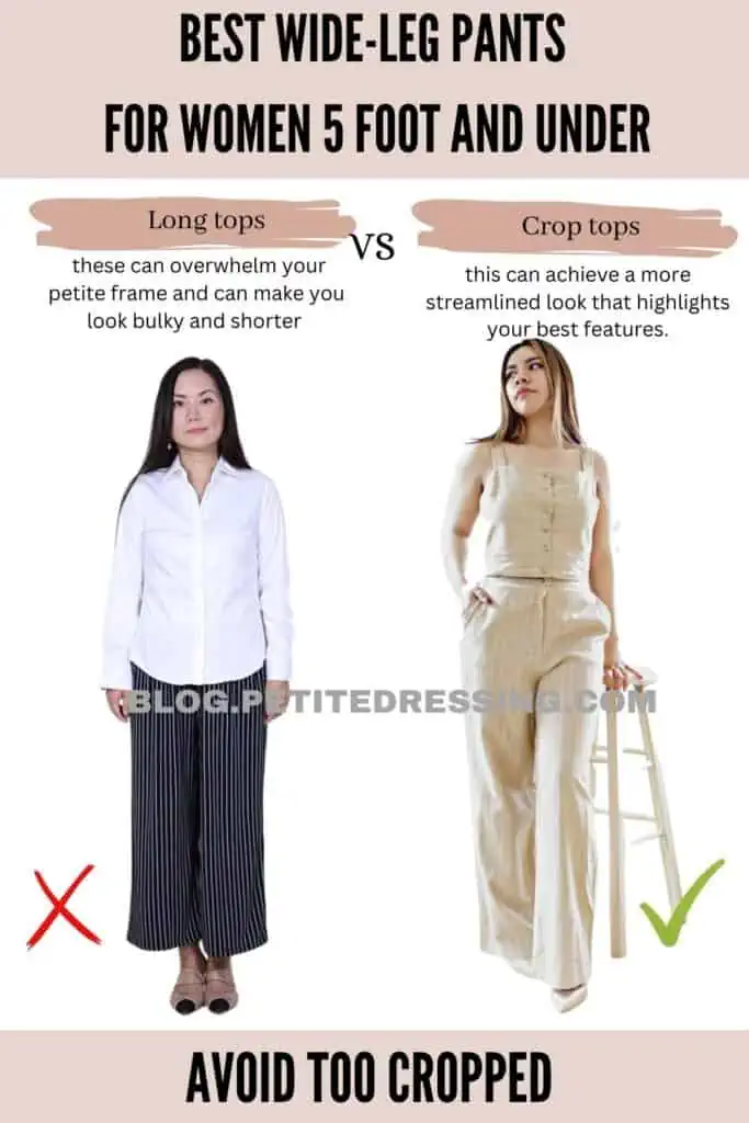 The Wide Leg Pants Guide for women 5 foot and under - Petite Dressing