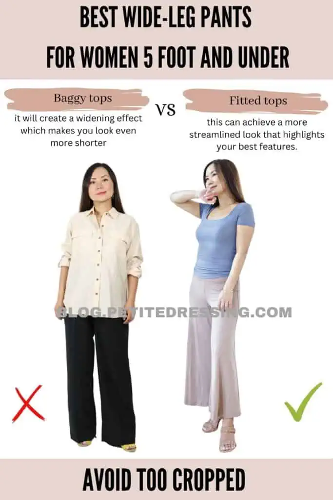 The Wide Leg Pants Guide for women 5 foot and under