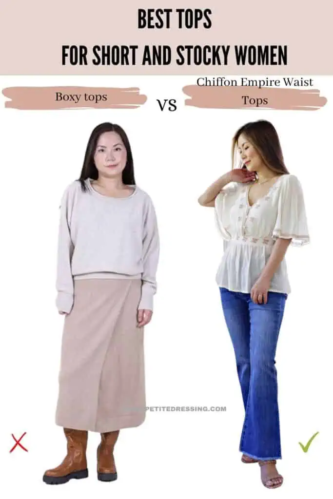 The Tops Guide for Short and Stocky Women