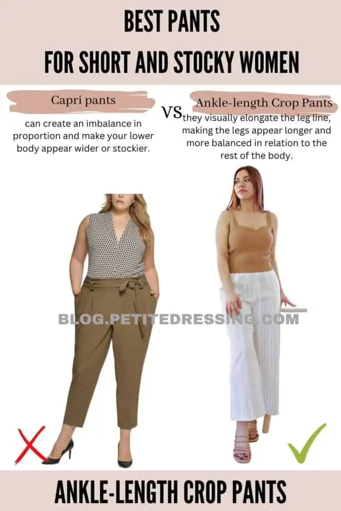 Ankle-length Crop Pants