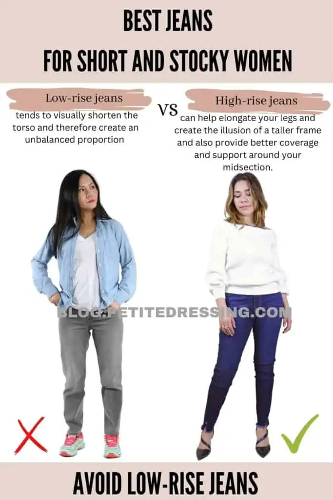 Avoid Low-rise Jeans