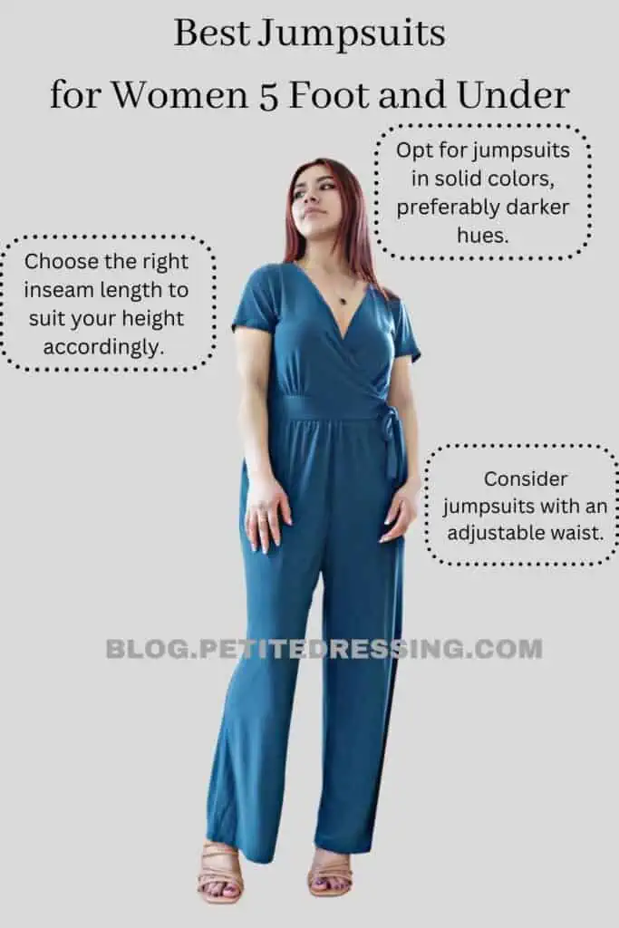 Best jumpsuit for Women 5 Foot and Under