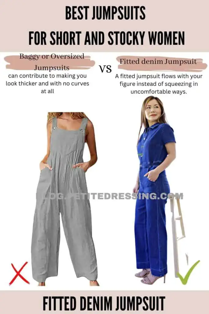 The Jumpsuit Guide for Short and Stocky women - Petite Dressing