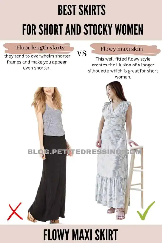 The Skirt Guide for Short and Stocky women - Petite Dressing