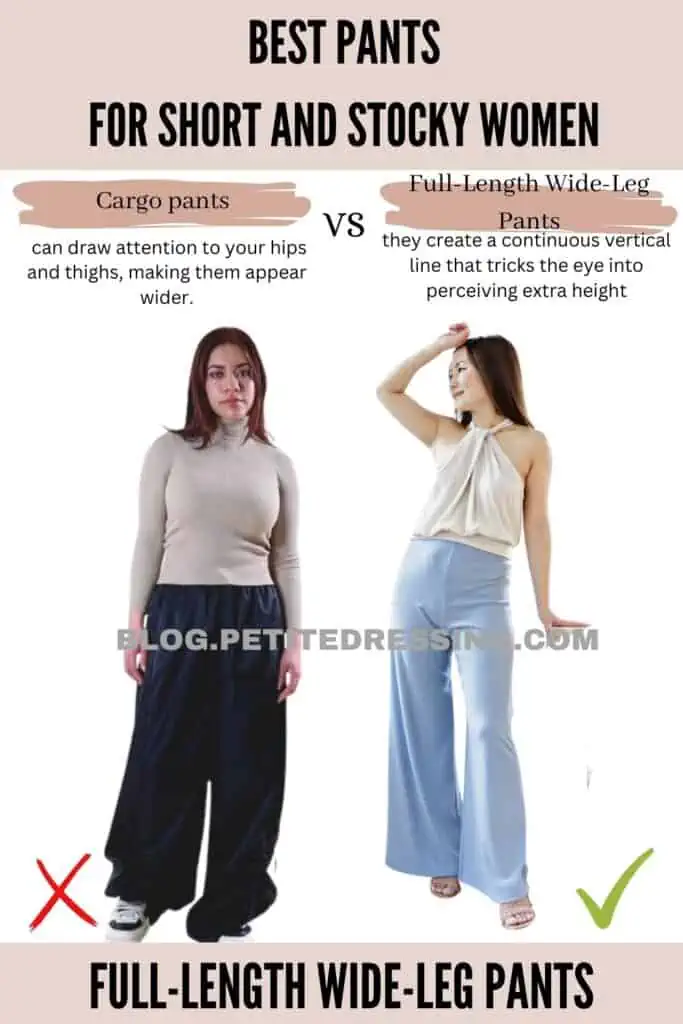 Full-Length Wide-Leg Pants