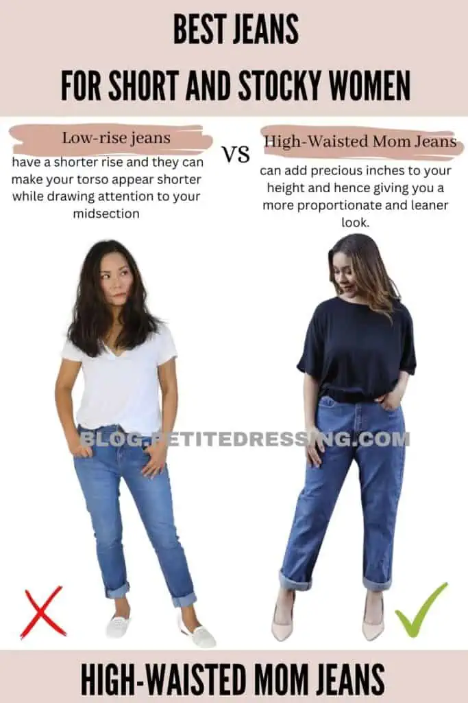 High-Waisted Mom Jeans