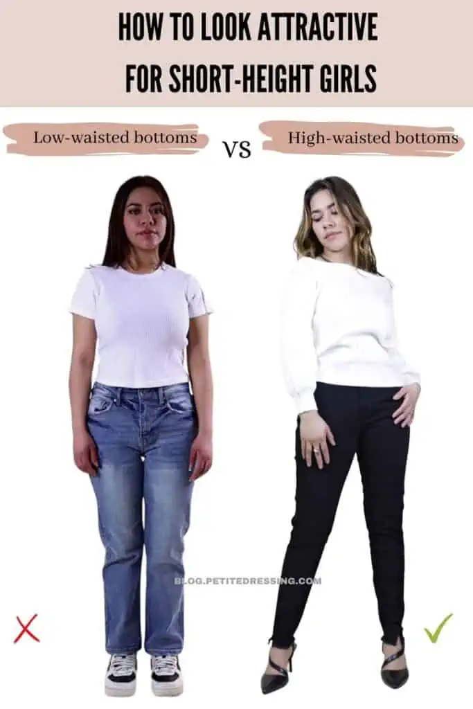 How to look attractive for short-height girls