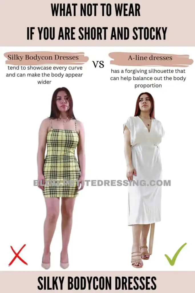 Silky Bodycon Dresses