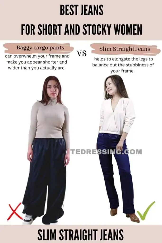 The Jeans Guide for Short and Stocky Women - Petite Dressing