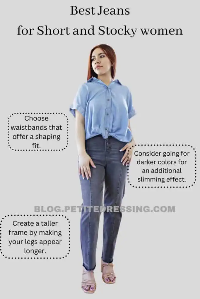 The Jeans Guide for Short and Stocky Women