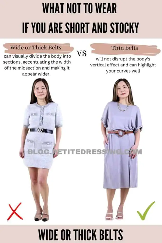 Wide or Thick Belts