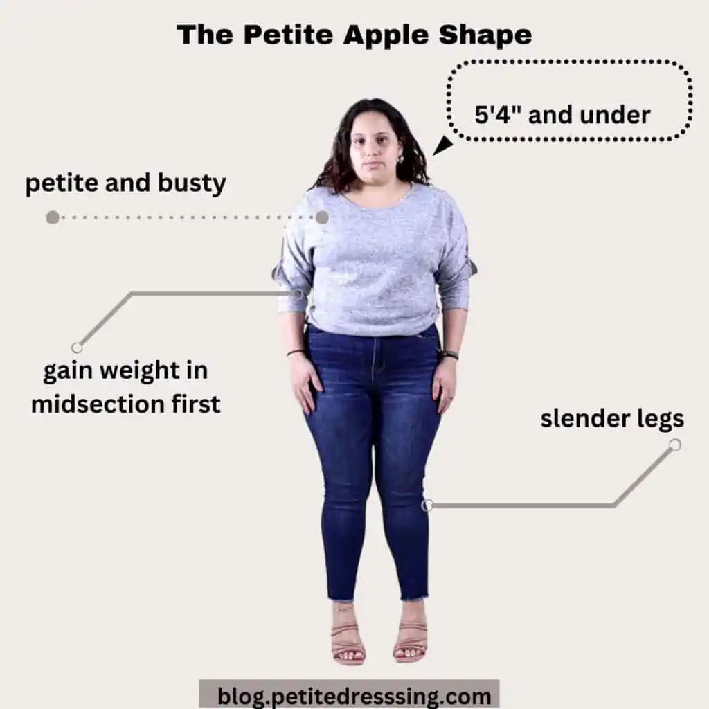 petite apple shape