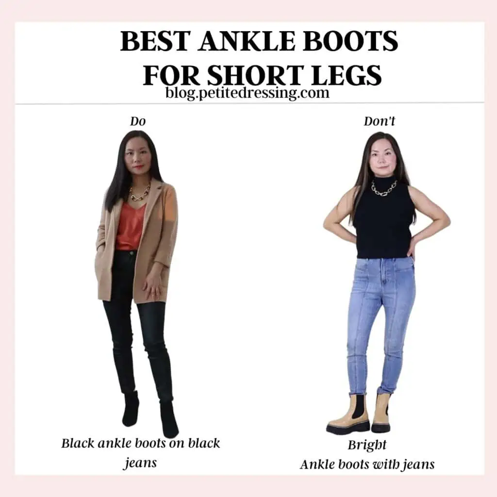 The ankle boots guide for short legs