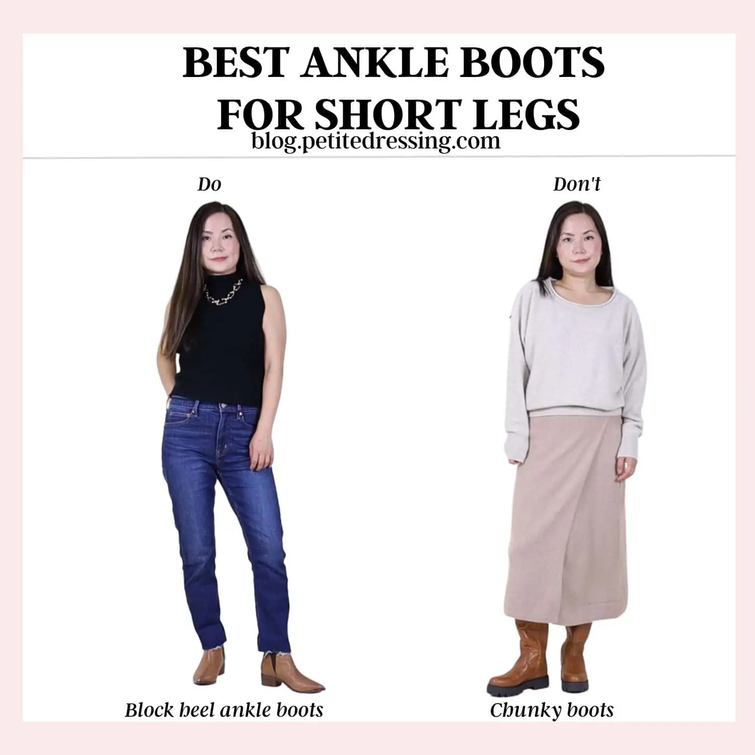 How To Wear Ankle Boots For Short Legs