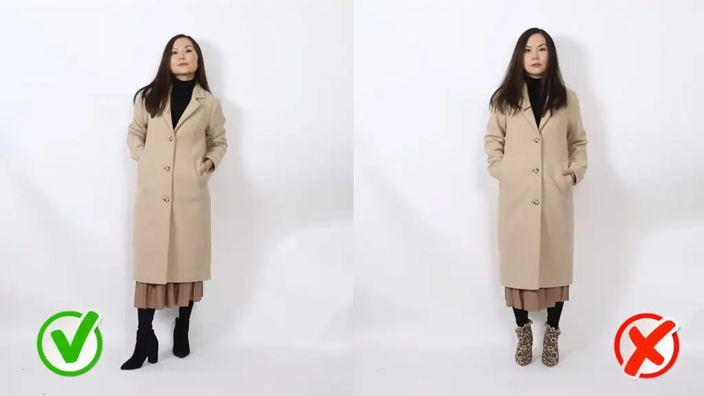 How to style winter coats if you are short