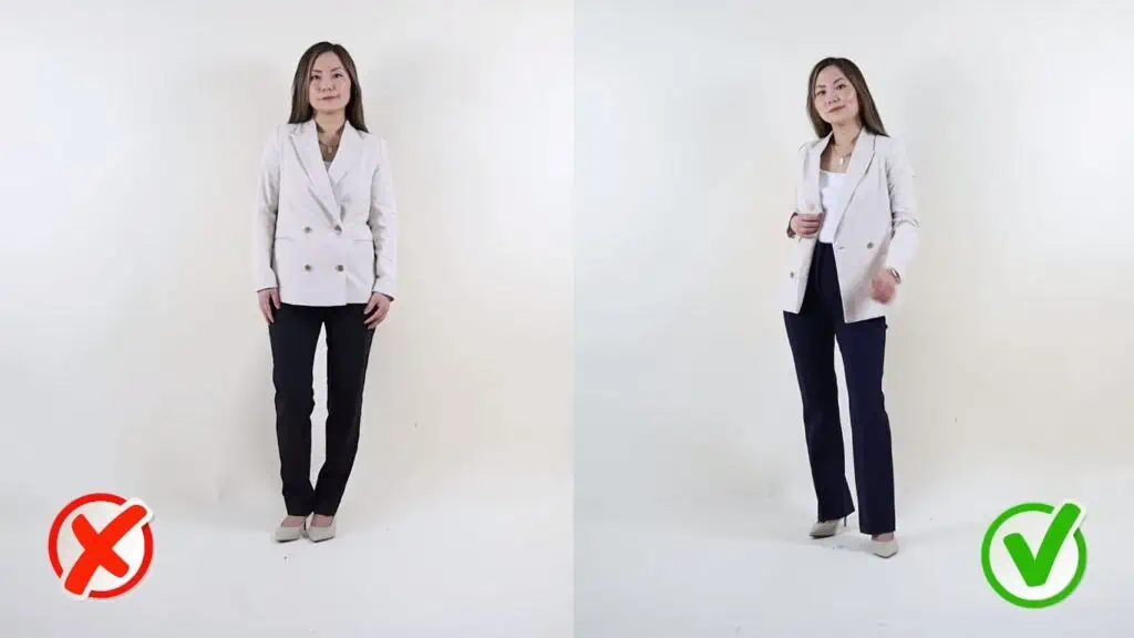 How to wear a blazer if you are short