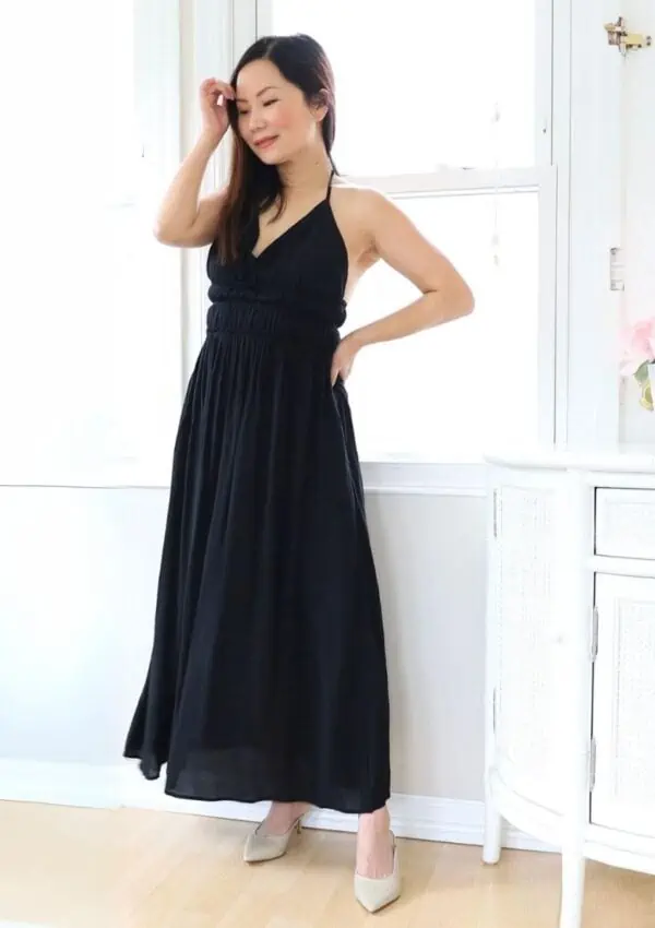 I’m 5’2″, this is how to look good in long dresses if you are short