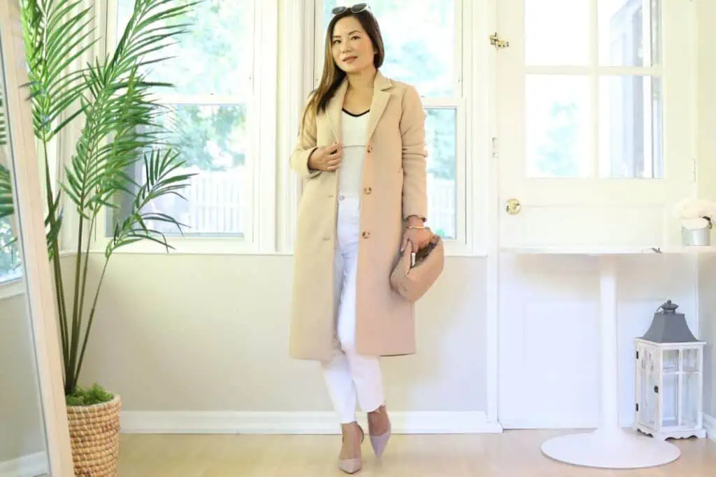 what length coats are best for petite women 