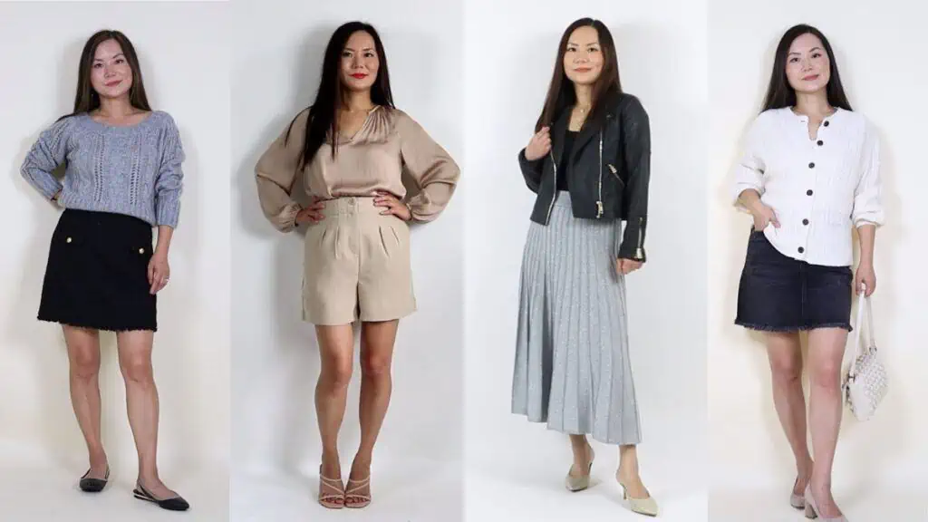 How to wear oversized clothes if you are short