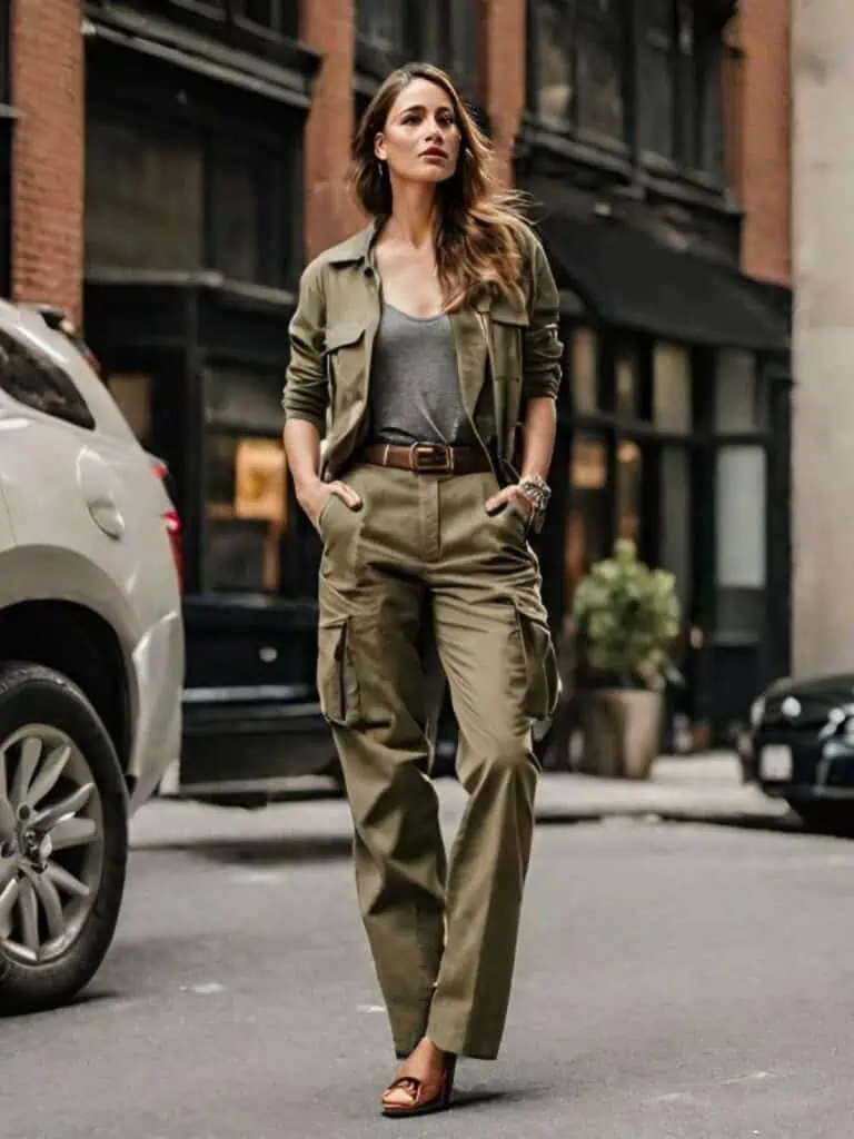 Cargo Pants outfit with Cargo Jacket