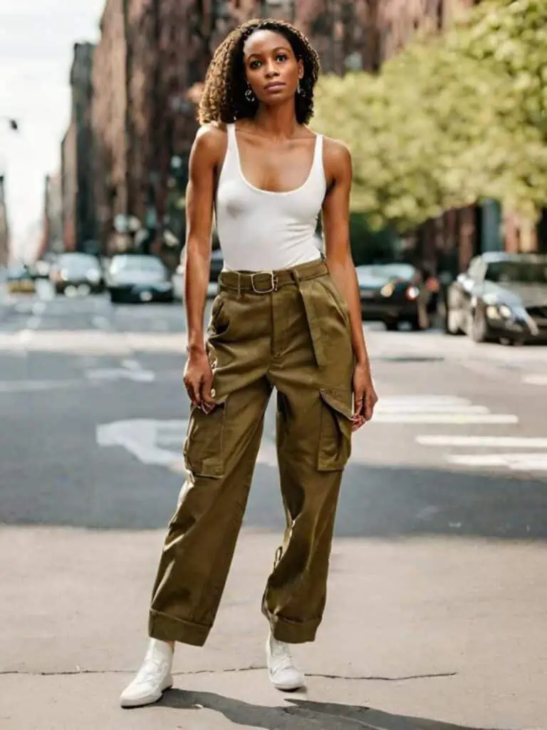 30 Stylish Ways to Wear Cargo Pants in 2024 You Should Try - Petite ...