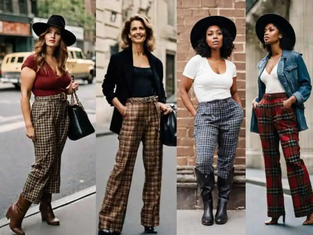 20 Stylish Ways to Wear Plaid Pants in 2024