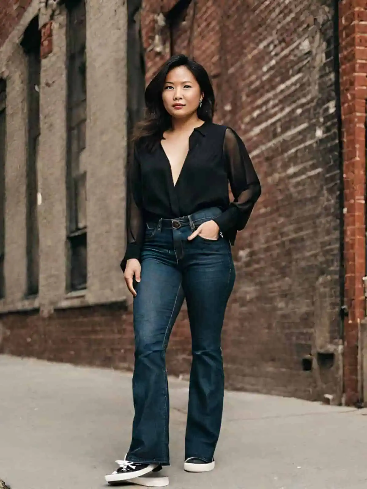 25 Chic Ways to Wear Flare Jeans in 2024 Every Woman Must Try