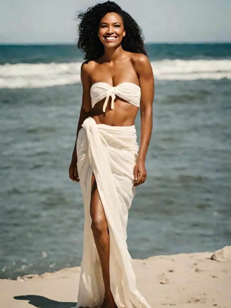 Easy & Stunning Beach Outfits-Bandeau top