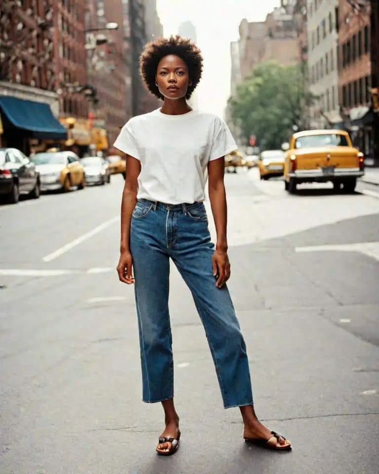 Aesthetic High Waisted Jeans Pants - UrbanWearOutsiders