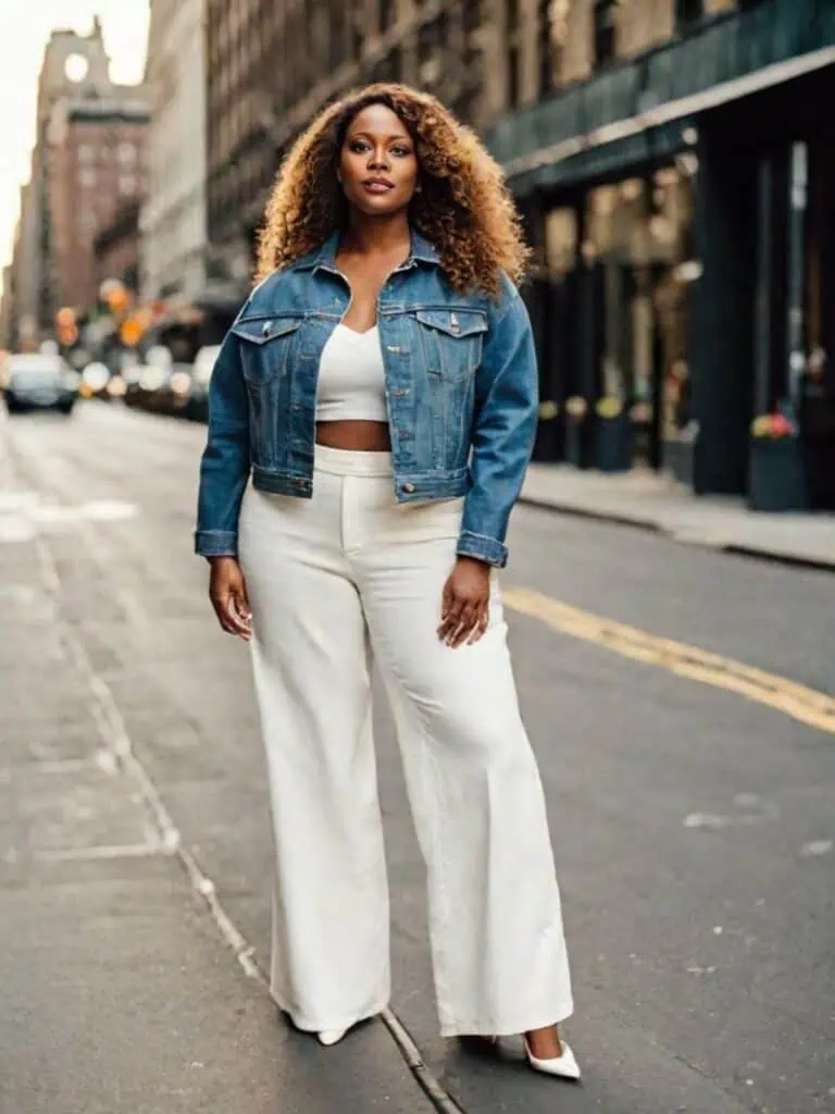 25 Stylish Wide Leg Jeans Outfits in 2024 You Must Try - Petite Dressing