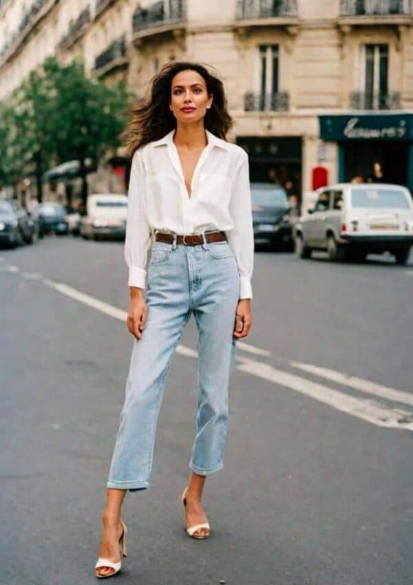french chic outfit