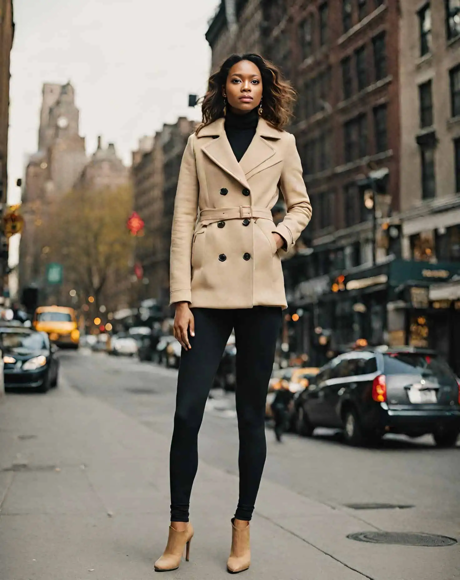 I love dressing a blazer for outside the workplace, especially since I  don't have to dress up for my d… | Outfits with leggings, Fashion trend  black, Womens fashion