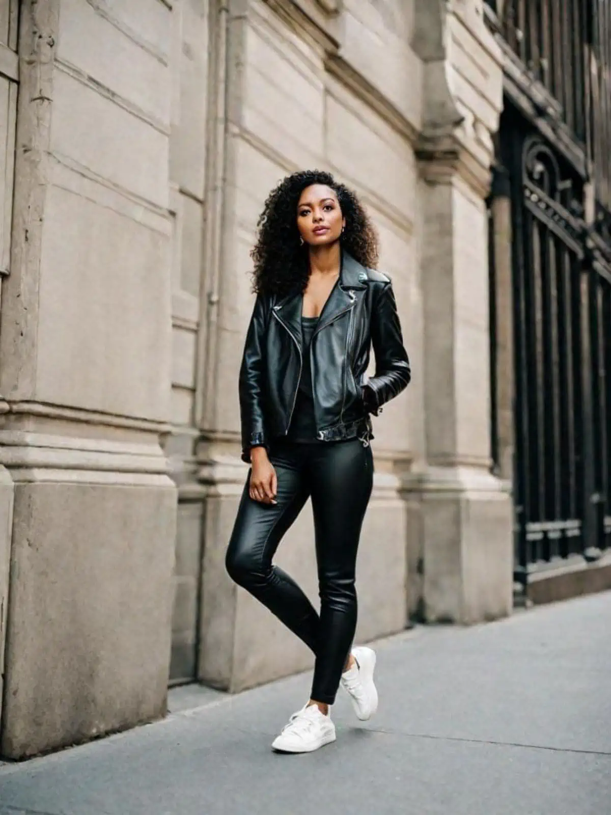 25 Chic Leather Legging Outfit Ideas in 2024 Every Woman Must Try - Petite  Dressing