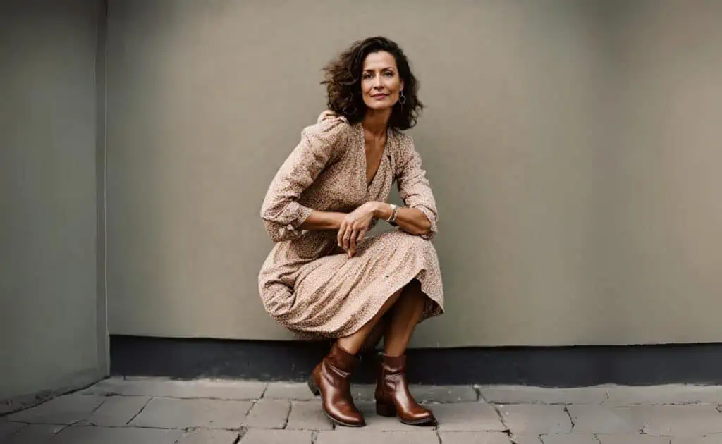 What makes you slimmer in 60s ankle boots