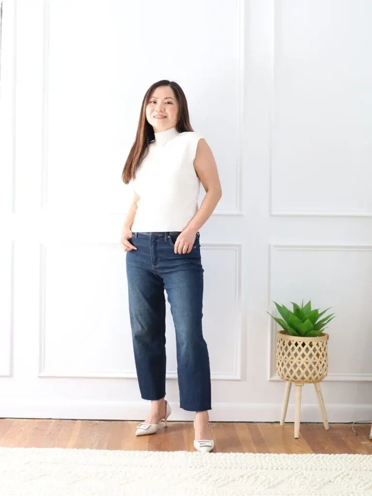 Blogger Style Two Ways: Button Fly Jeans
