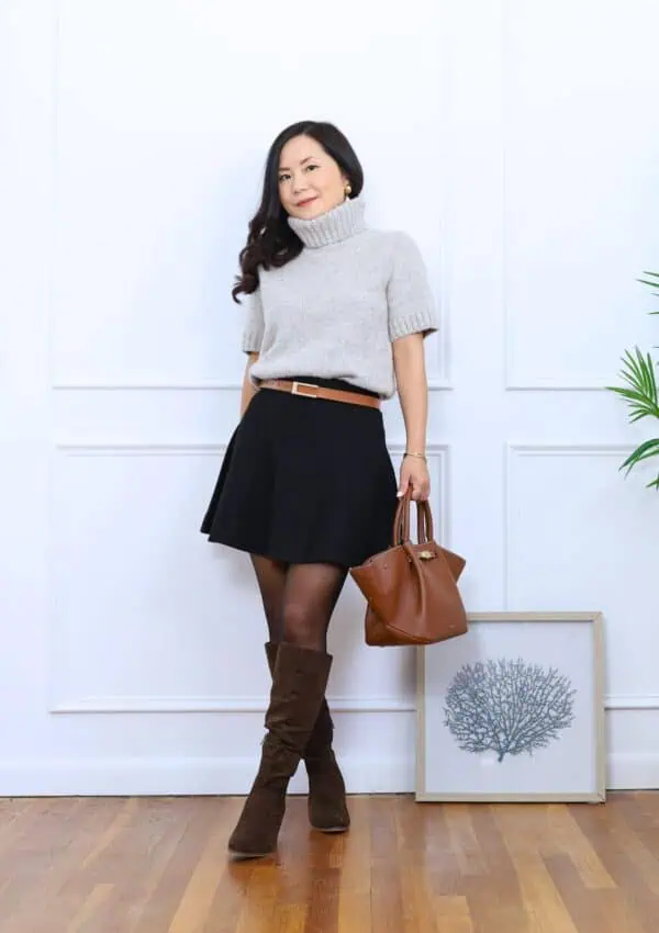 Skirt Outfit Ideas Over 40