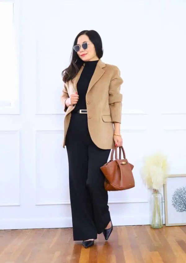 How to Look Stylish in Wide-leg Pants Over 40
