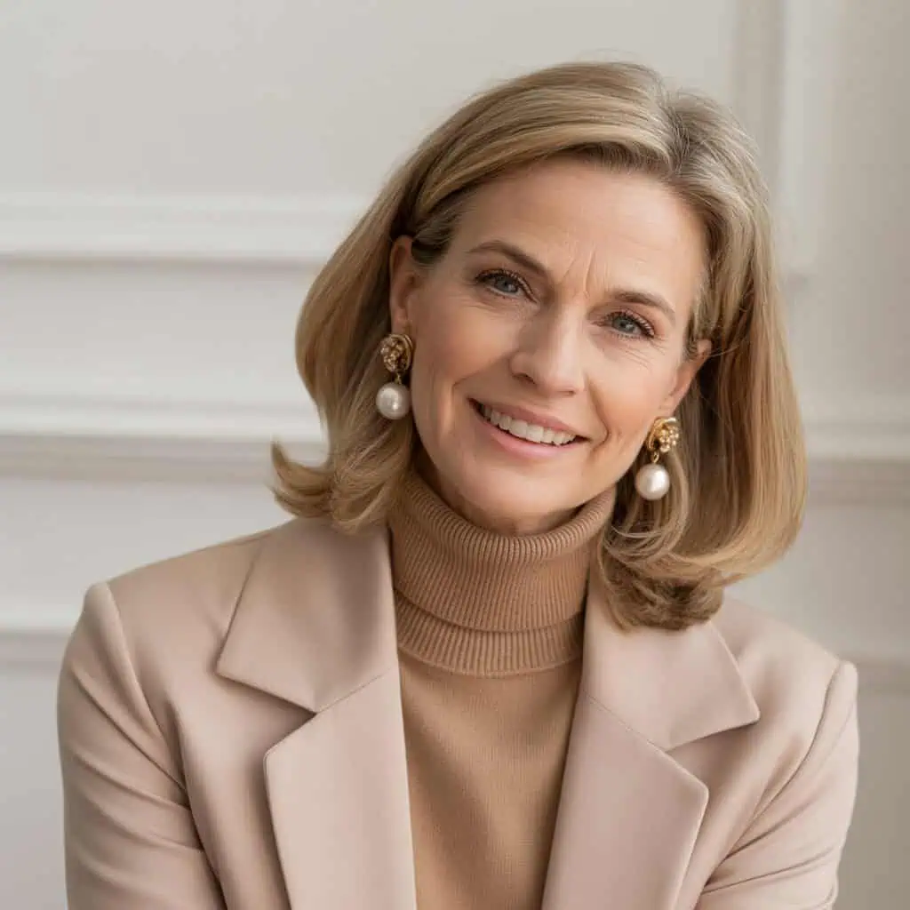 Image of a person wearing the described outfit/style