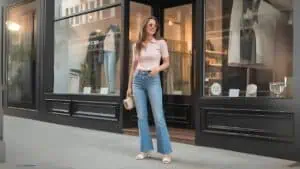 10 Ways To Wear The ’70s Flare Jean In 2025