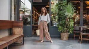 10 Ways How Women Over 50 Are Wearing Palazzo Pants in Summer