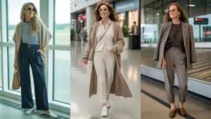 12 Comfortable Yet Stylish Airport Outfits for Women Over 60
